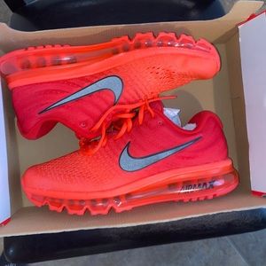 New AirMax 2017 “Bright Crimson” Men’s Size 8